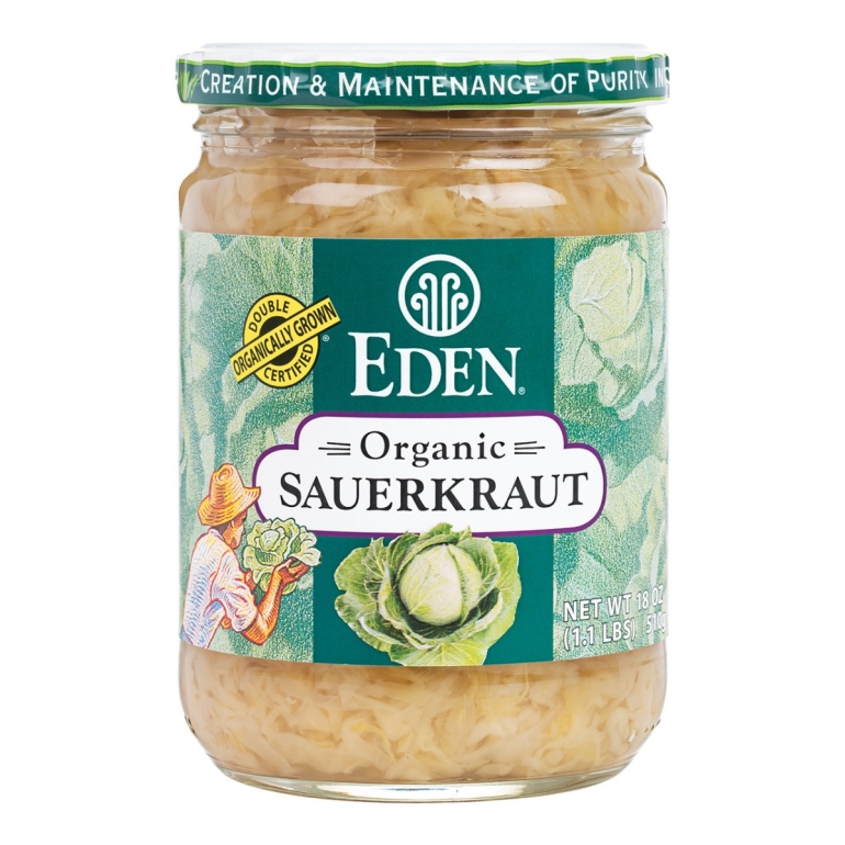 Sauerkraut Organic, 18 OZ