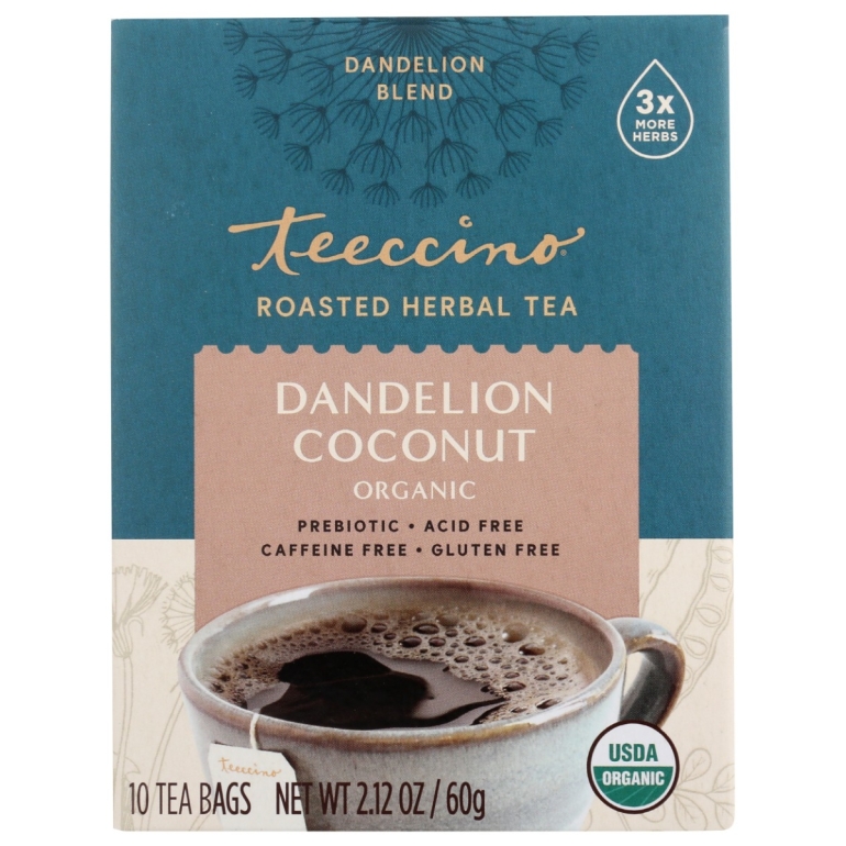 Tea Dandelion Coconut, 10 CT