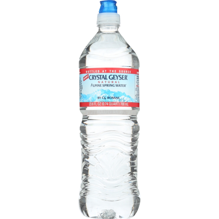 Natural Alpine Spring Water Sport Cap, 700 ml