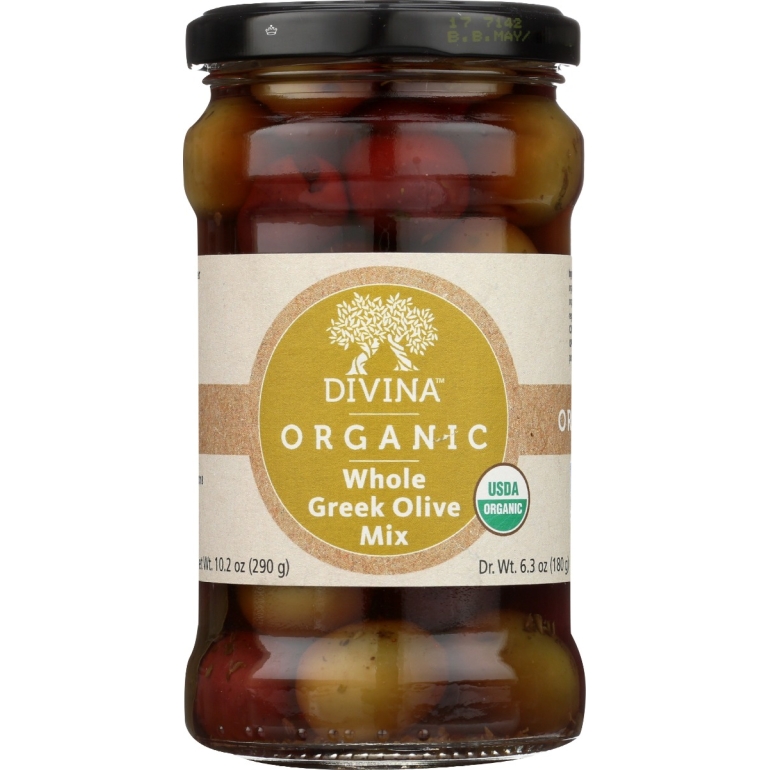 Olive Mix Greek Org, 6.36 oz