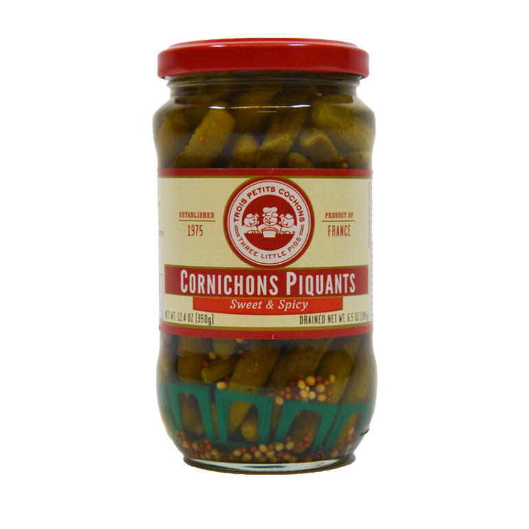 Gherkins Sweet and Spicy Baby, 12.4 oz