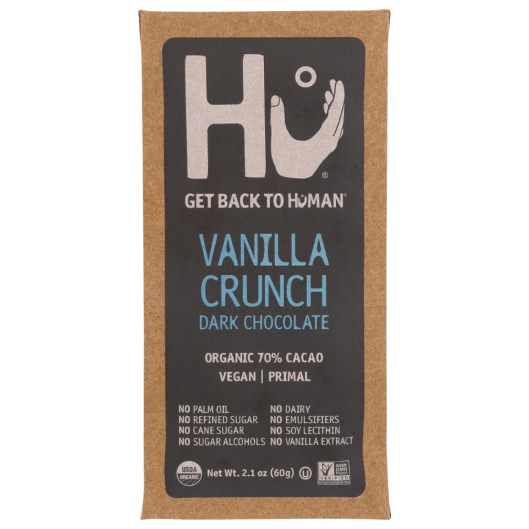 Dark Chocolate Vanilla Crunch Bar, 2.1 oz