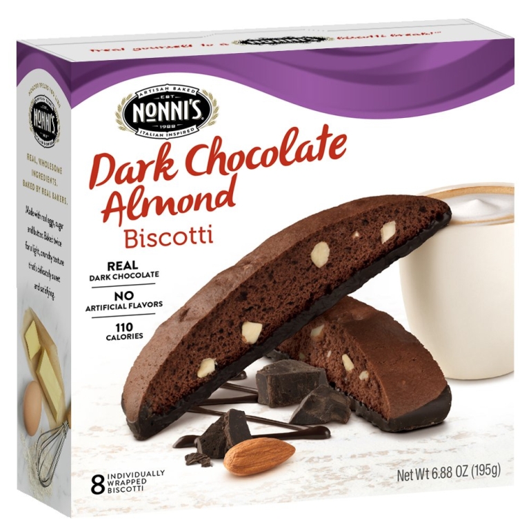 Dark Chocolate Biscotti, 6.88 oz