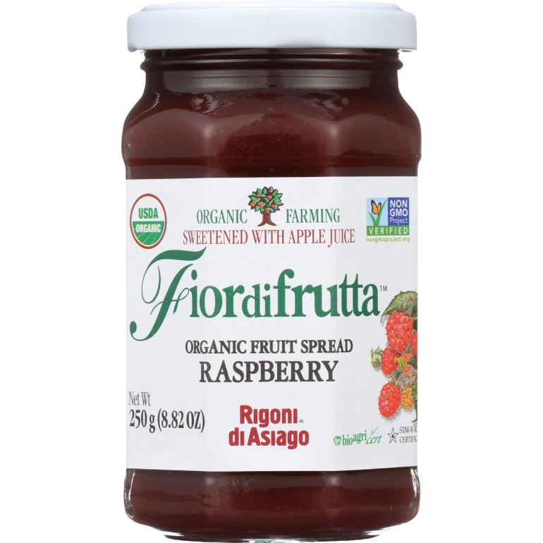 Organic Fruit Spread Raspberry, 8.82 oz