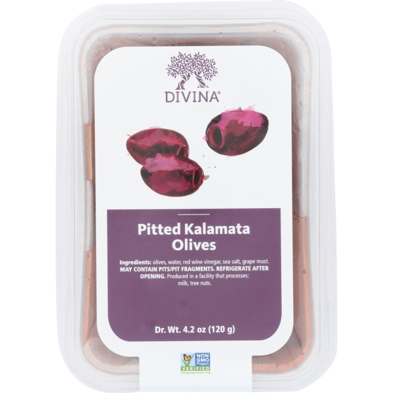 Pitted Kalamata Olives, 4.2 oz
