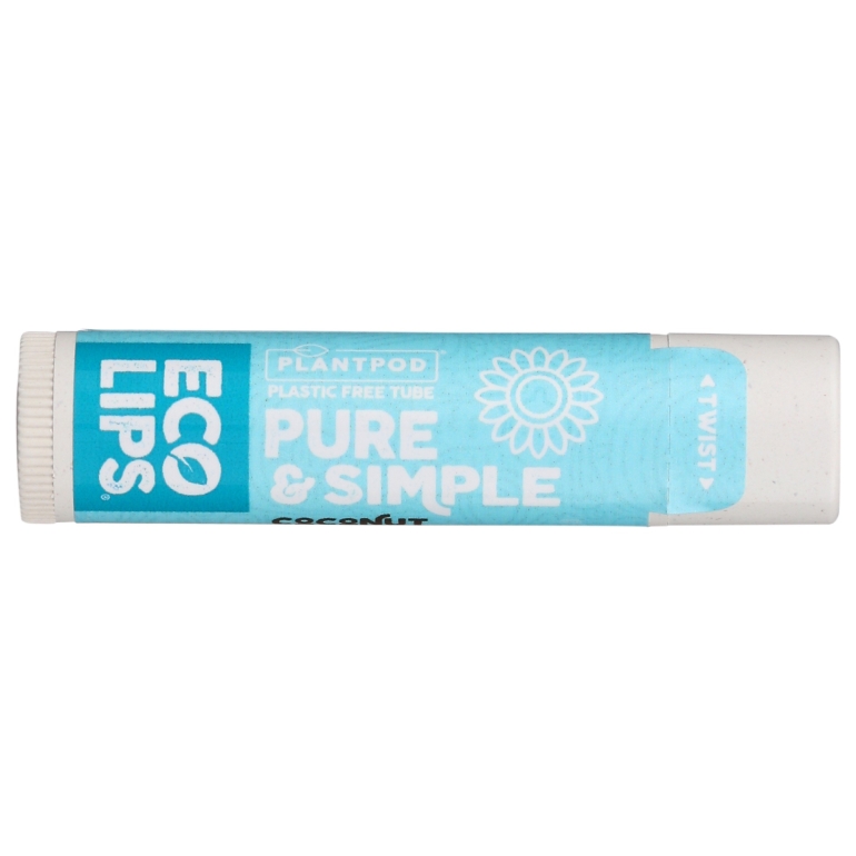 Lip Balm Cocnt Pure Smple, 0.15 oz