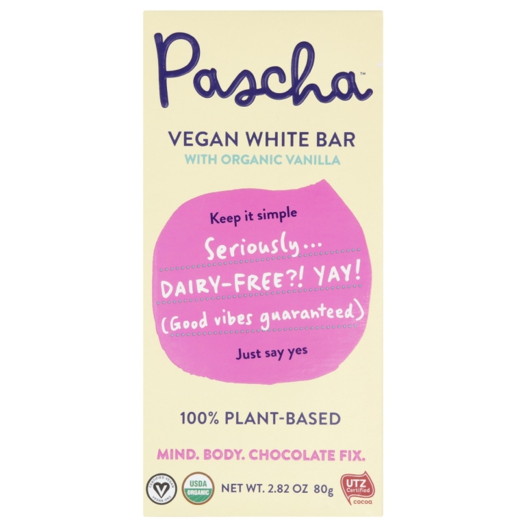 Organic Vegan White Bar Vanilla, 2.82 oz