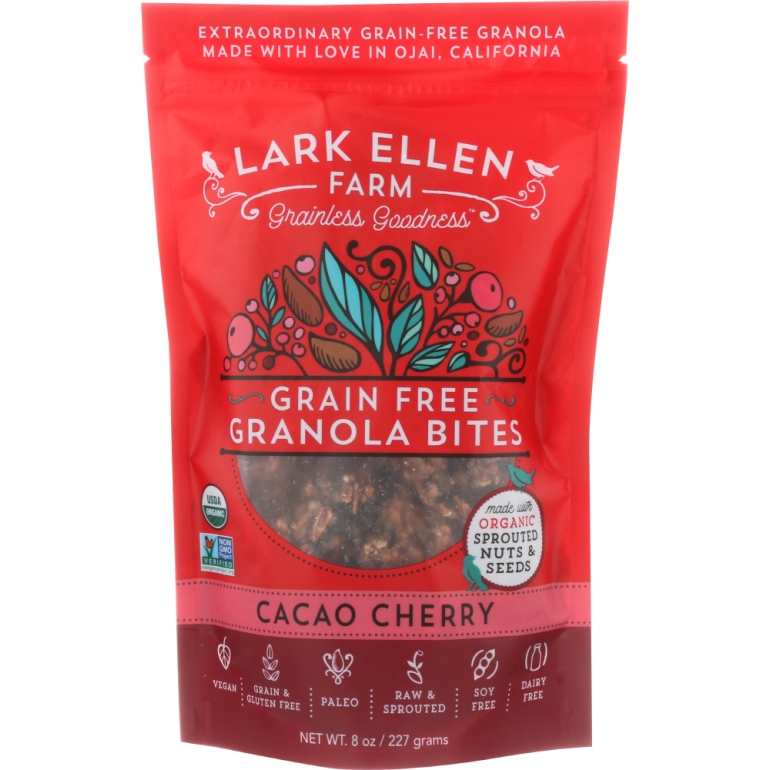 Cacao Cherry Sprouted Granola, 8 oz