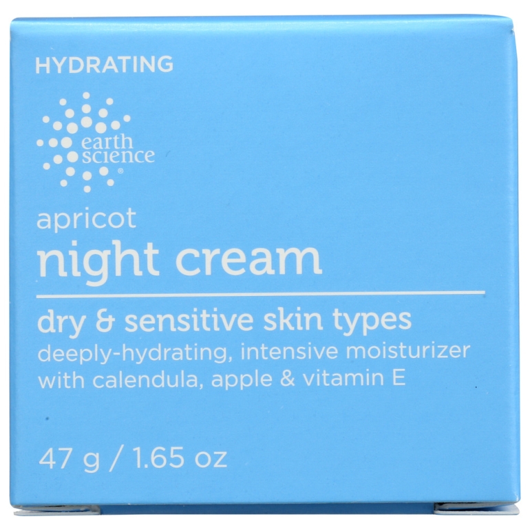 Apricot Night Cream Face, 1.65 oz