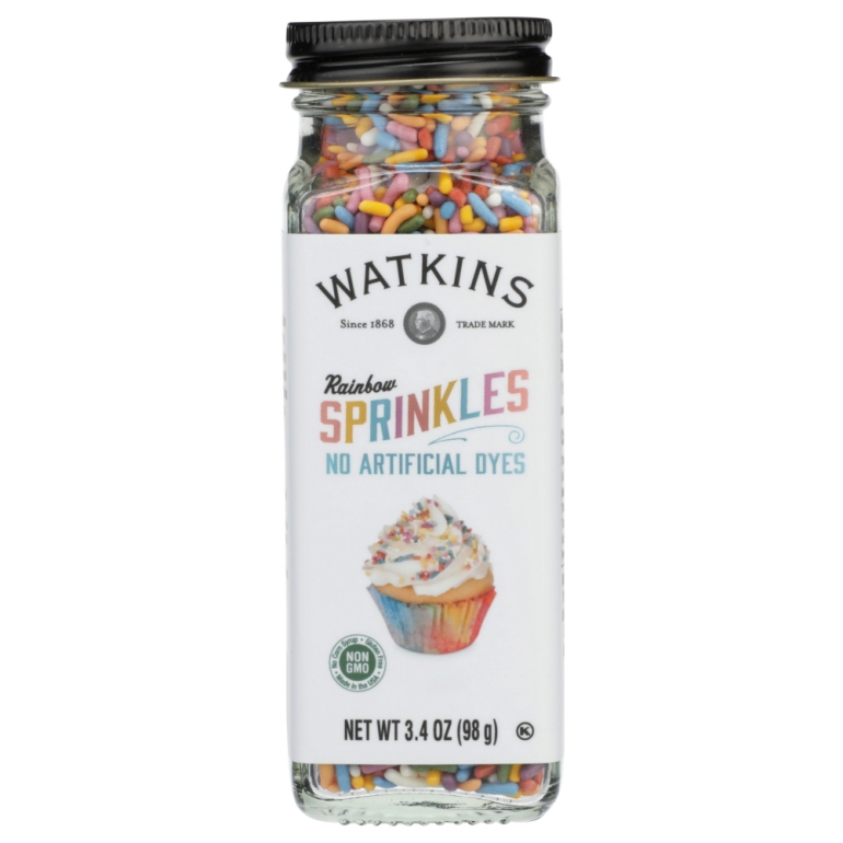 Rainbow Sprinkles, 3.4 oz