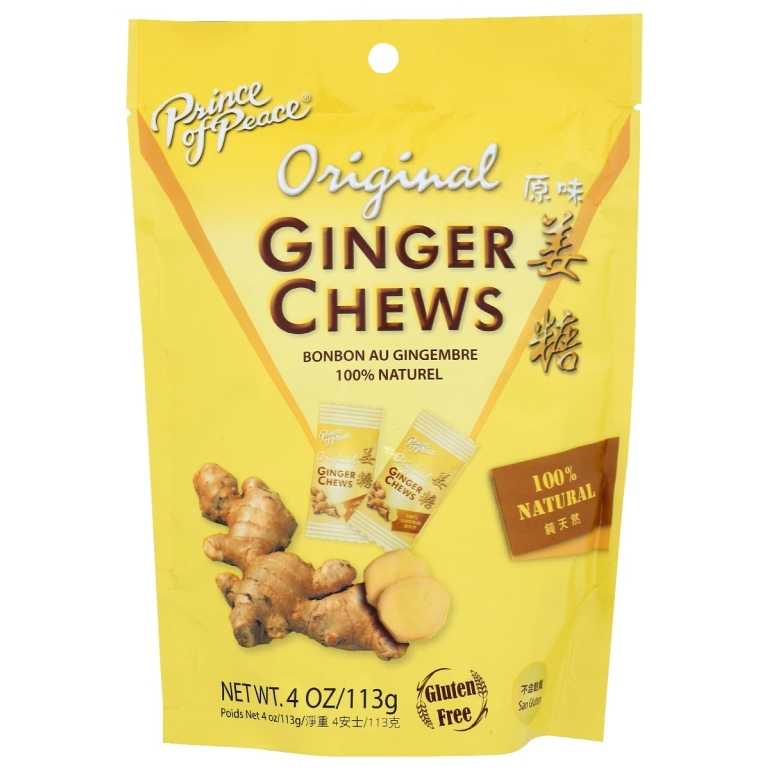 Original Ginger Chews, 4 oz