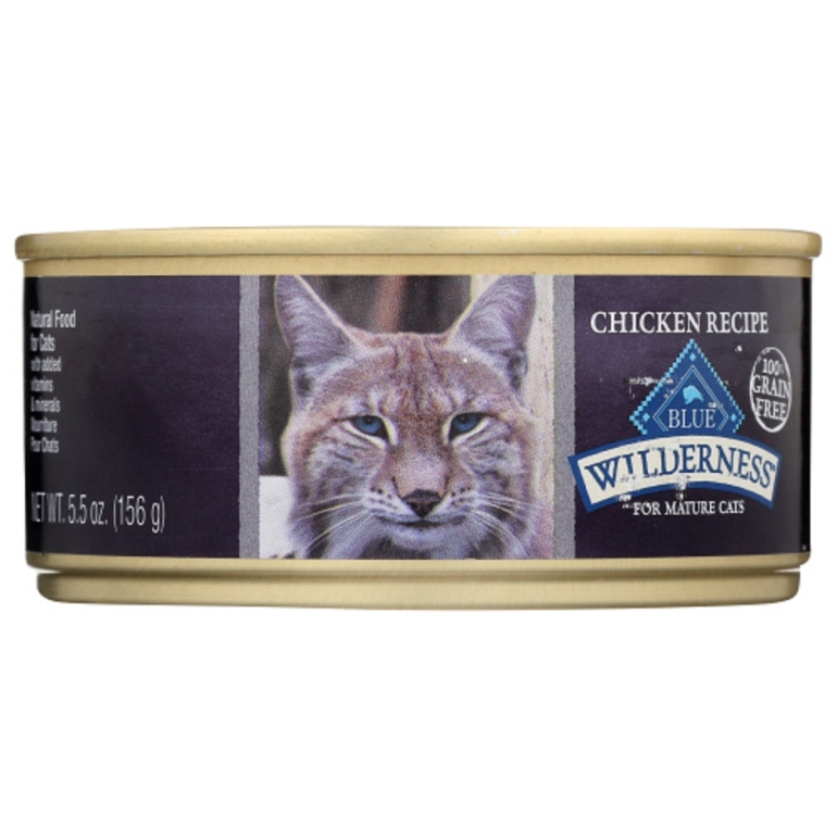 Wilderness for Mature Cat Food Chicken Recipe, 5.50 oz