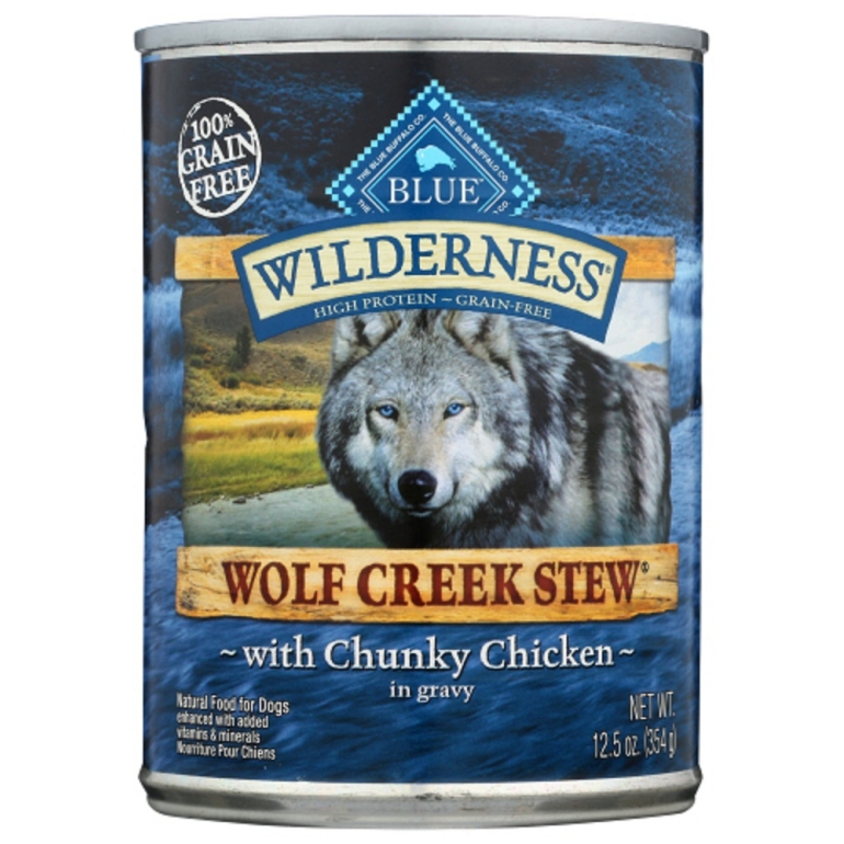 Wolf Creek Stew Chunky Chicken Stew Adult Dog, 12.5 oz