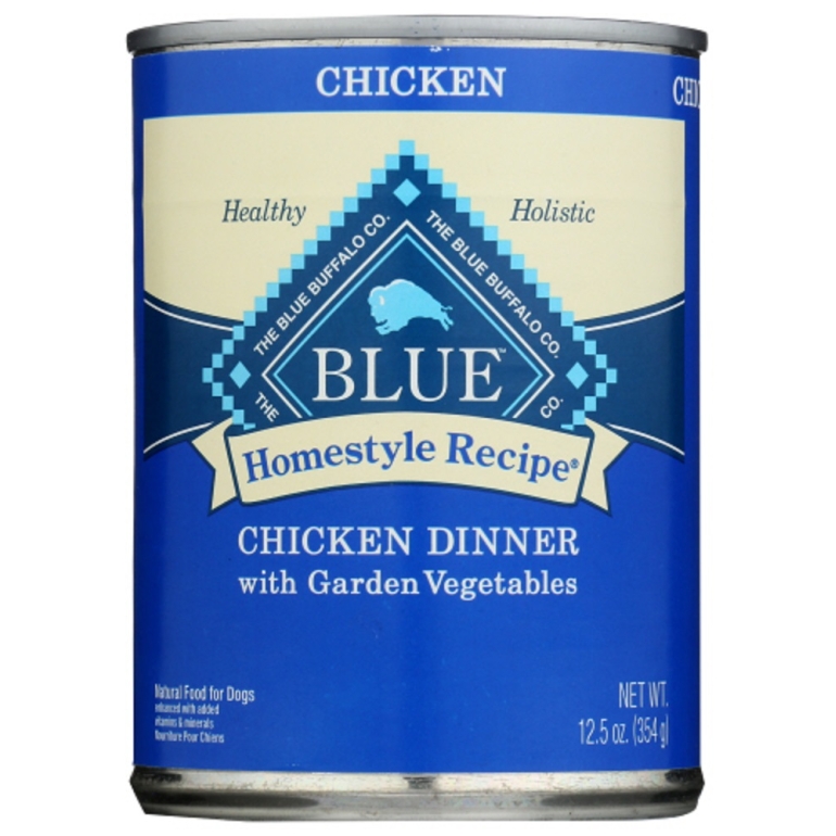 Homestyle Recipe Adult Dog Food Chicken Dinner with Garden Vegetables, 12.50 oz
