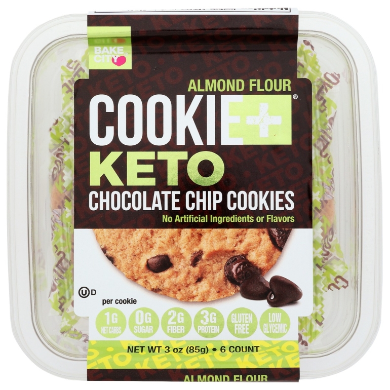 Cookie Plus Keto Chocolate Chip, 3 oz