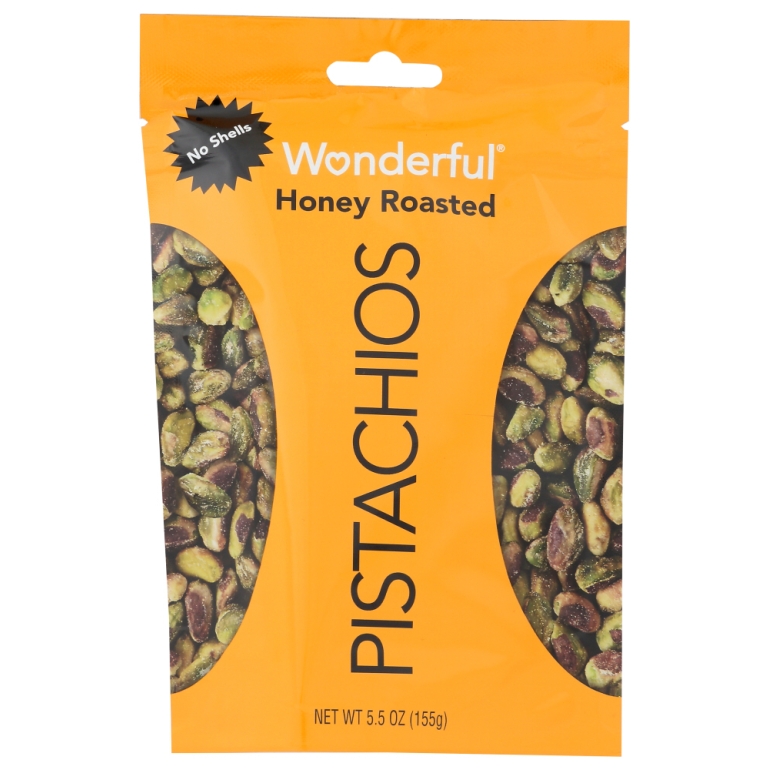 No Shells Honey Roasted Pistachios, 5.5 oz