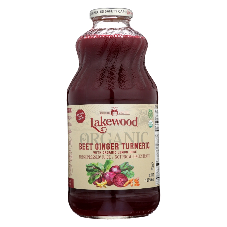 Organic Beet Ginger Turmeric Juice, 32 fl oz