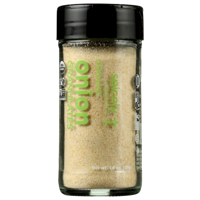 Organic Onion Granulates Jar, 1.8 oz