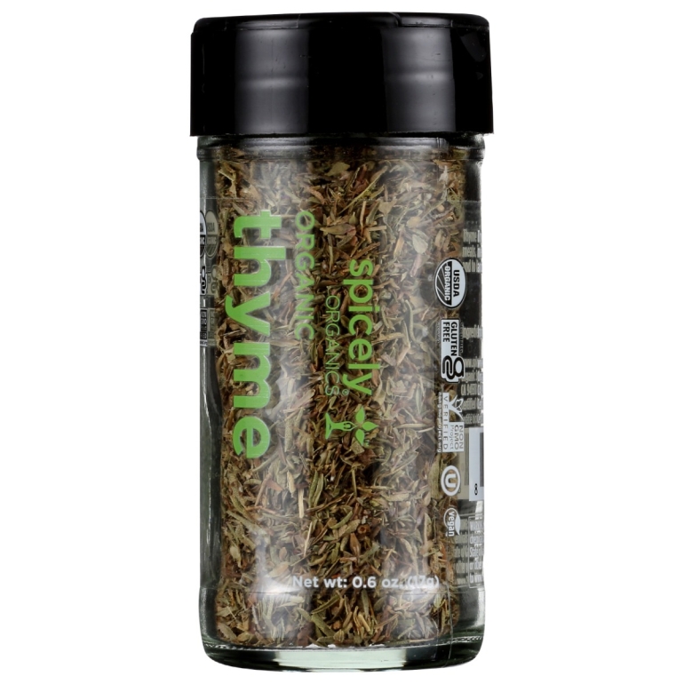 Organic Thyme Whole Jar, 0.6 oz