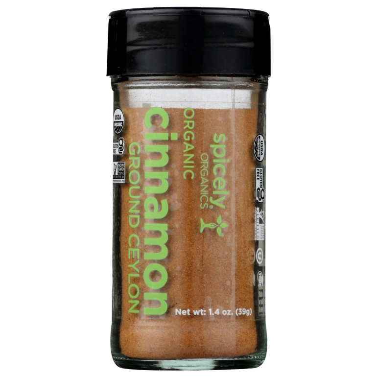 Organic Cinnamon Ceylon Ground Jar, 1.4 oz