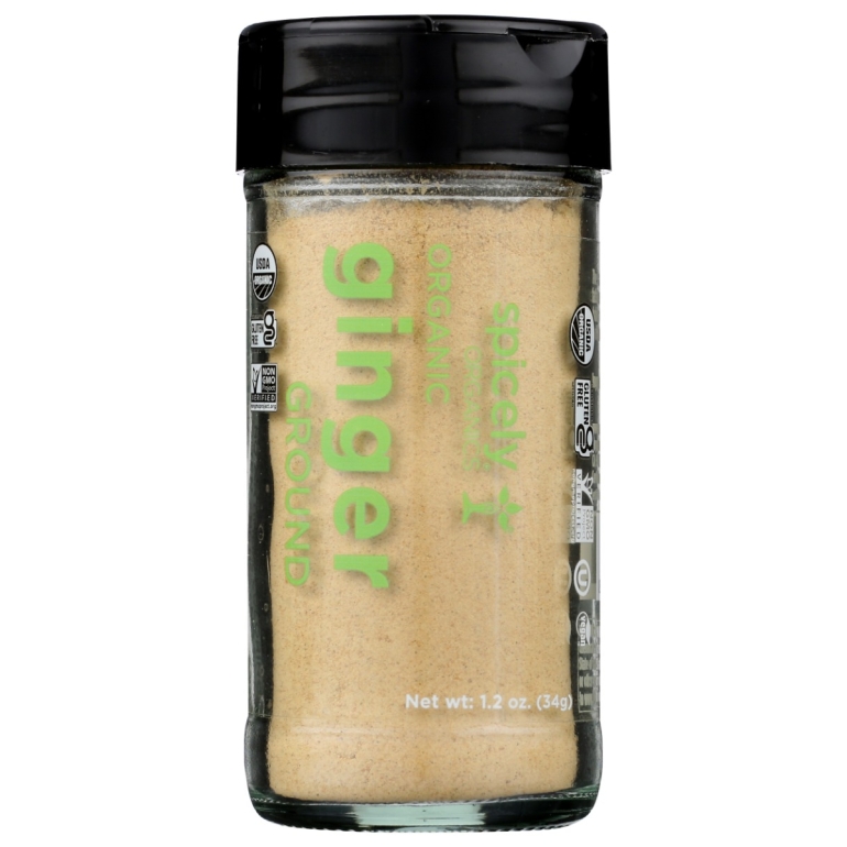 Organic Ginger Ground Jar, 1.2 oz