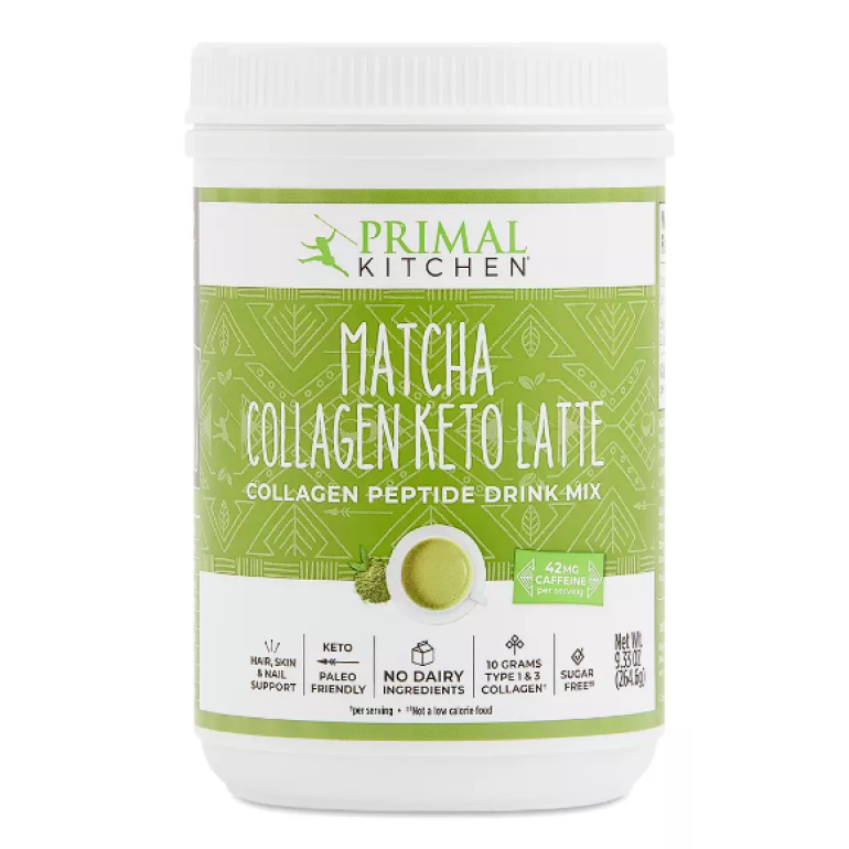 Matcha‌ ‌Collagen‌ ‌Keto‌ ‌Latte‌ Drink Mix, 9.33 oz