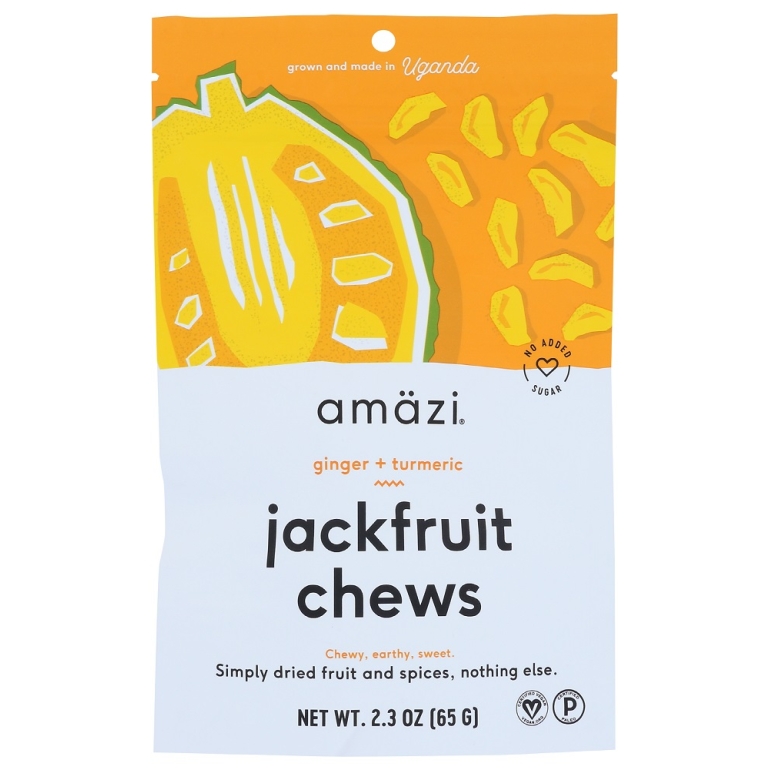 Ginger Turmeric Jackfruit Chews, 2.30 oz