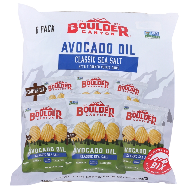 Avocado Oil Classic Sea Salt Chips, 7.5 oz