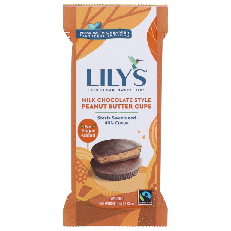 Milk Chocolate Style Peanut Butter Cups, 1.25 oz