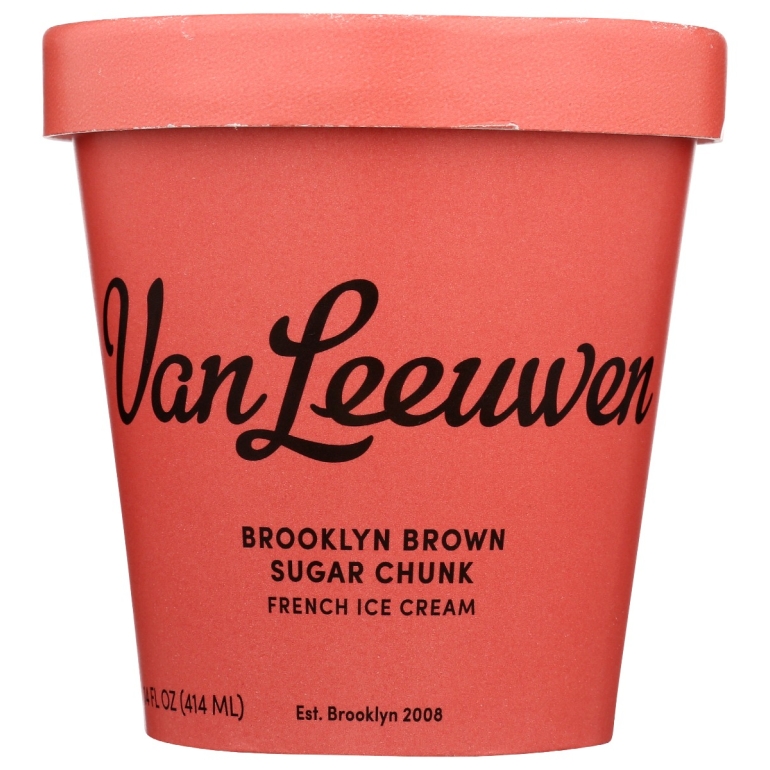 Brown Sugar Cookie Dough Chunk Ice Cream, 14 oz