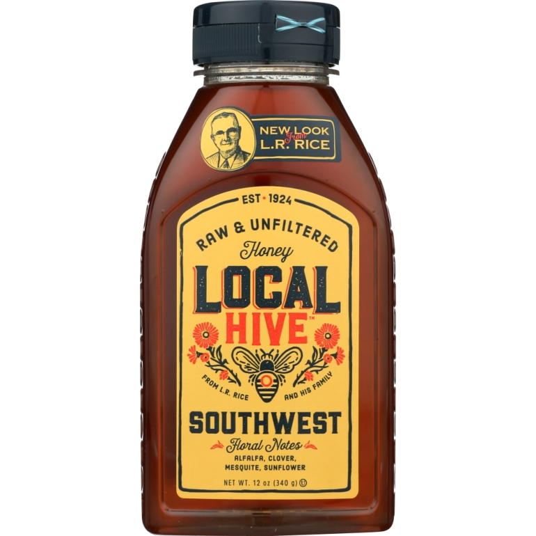 Raw and Unfiltered Southwest Honey, 12 oz