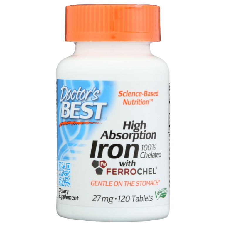 High Absorb Iron, 120 tb