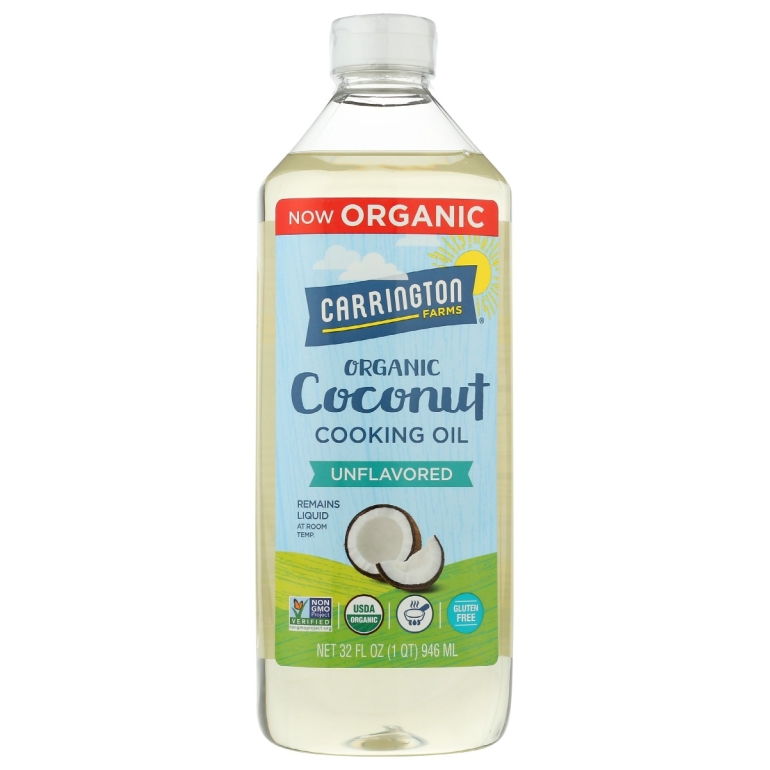 Unflavored Oil Organic Coconut, 32 fo