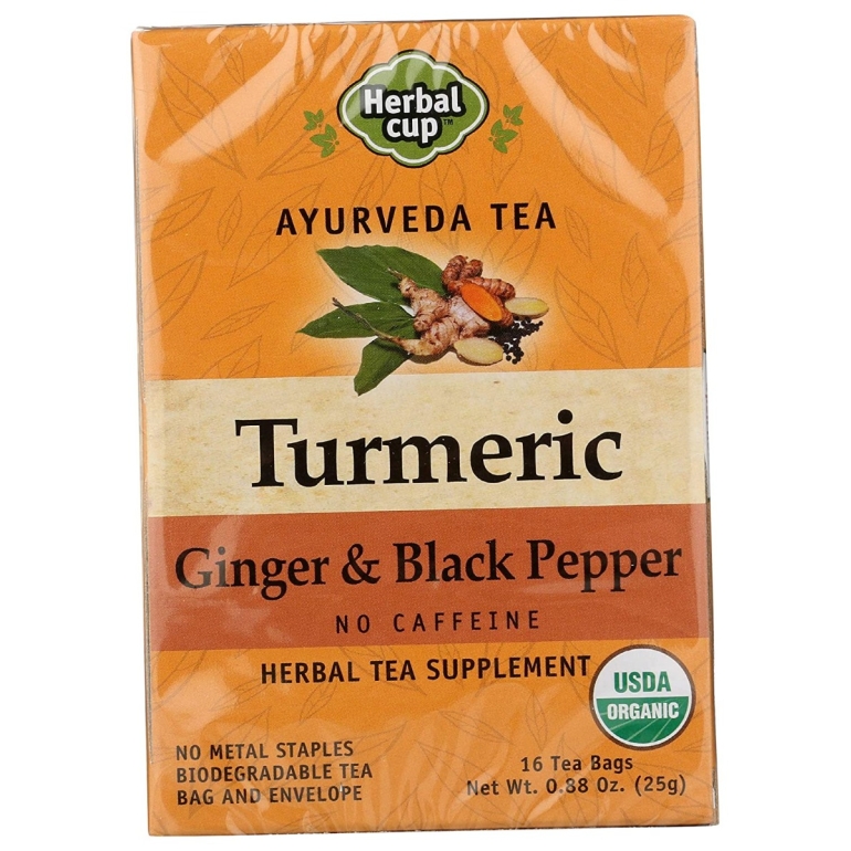 Turmeric Ginger Black Pepper Tea, 16 bg