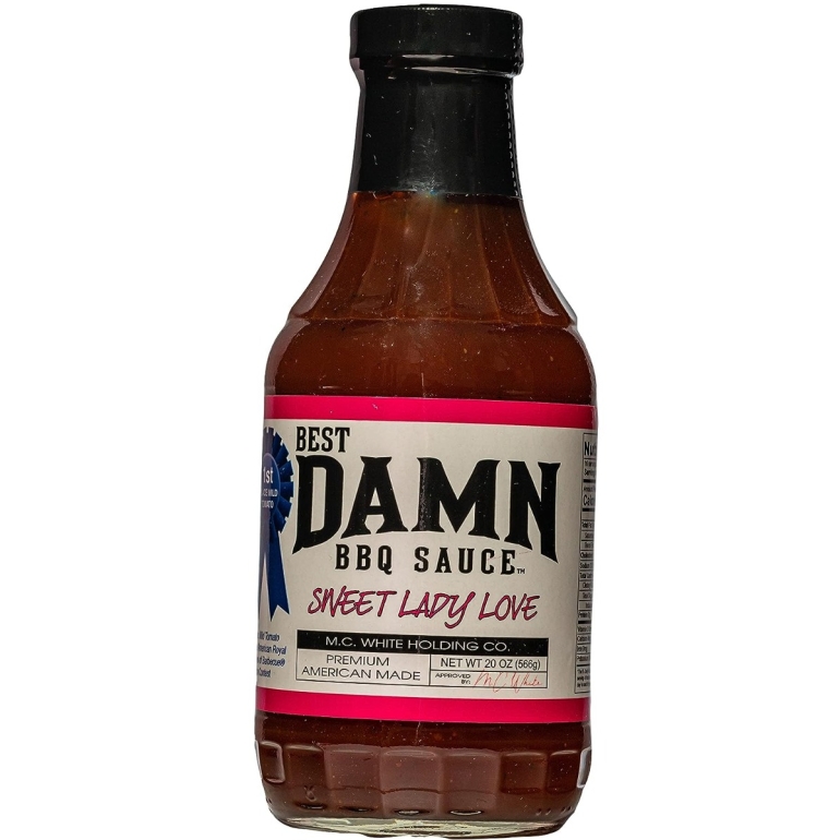 Sweet Lady Love BBQ Sauce, 20 oz