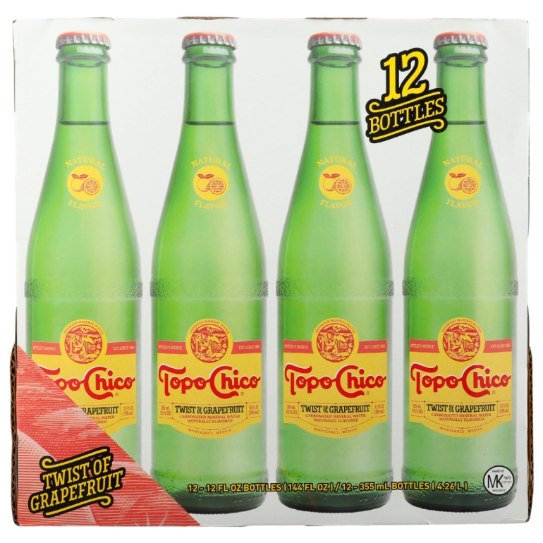 Mineral Water Twist Of Grapefruit 12Pack, 144 fo