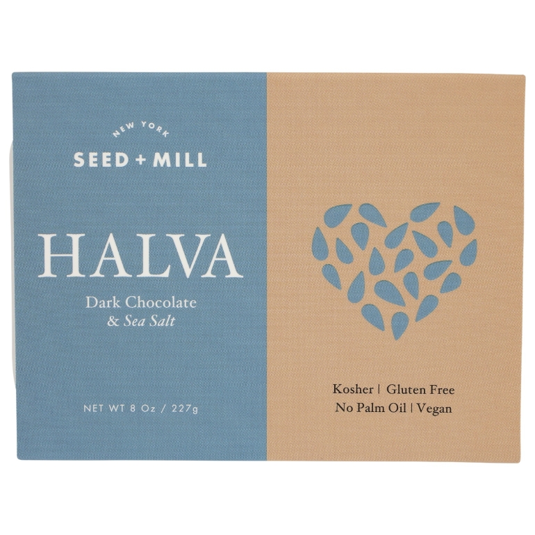 Sea Salt Dark Chocolate Halva, 8 oz