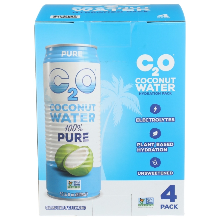 Water Coconut 4 Pk, 70 fo
