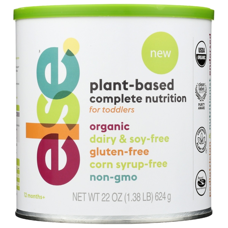 Plant Based Complete Nutrition for Toddlers, 22 oz