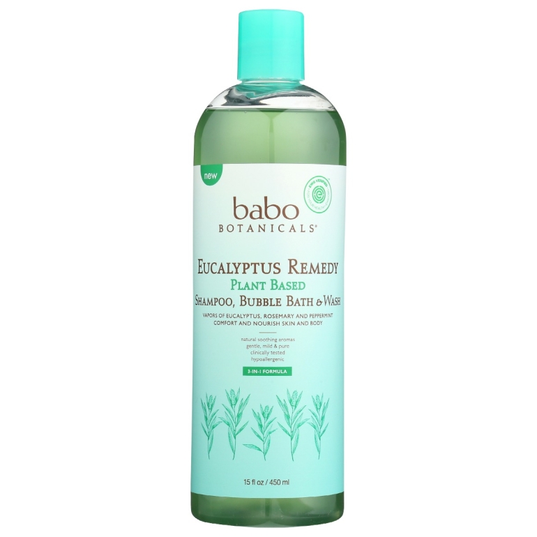 Shampoo Bath Baby Eucalyp, 15 oz