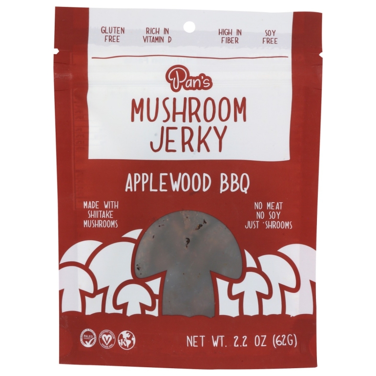 Applewood Bbq Mushroom Jerky, 2.2 oz