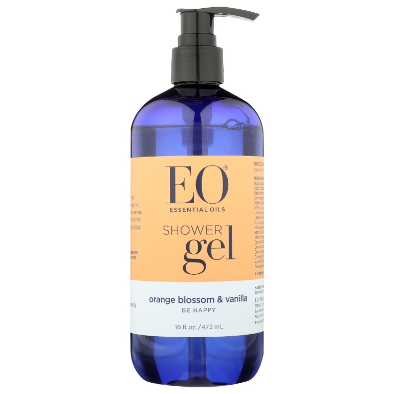 Orange Blossom and Vanilla Shower Gel, 16 oz