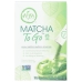 Matcha To Go Sticks 10 Ct, 1 ea