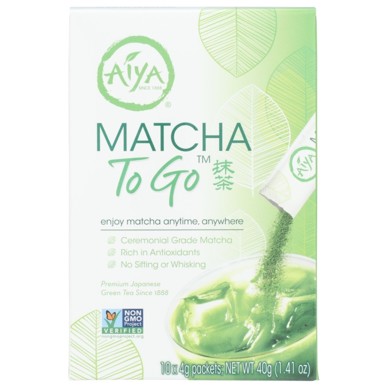 Matcha To Go Sticks 10 Ct, 1 ea