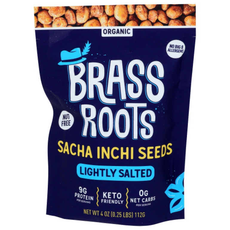 Sacha Inchi Seeds Lightly Salted, 4 oz
