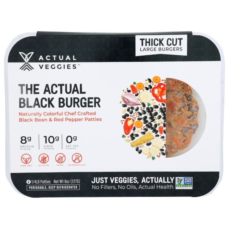 Burger Black, 8 oz