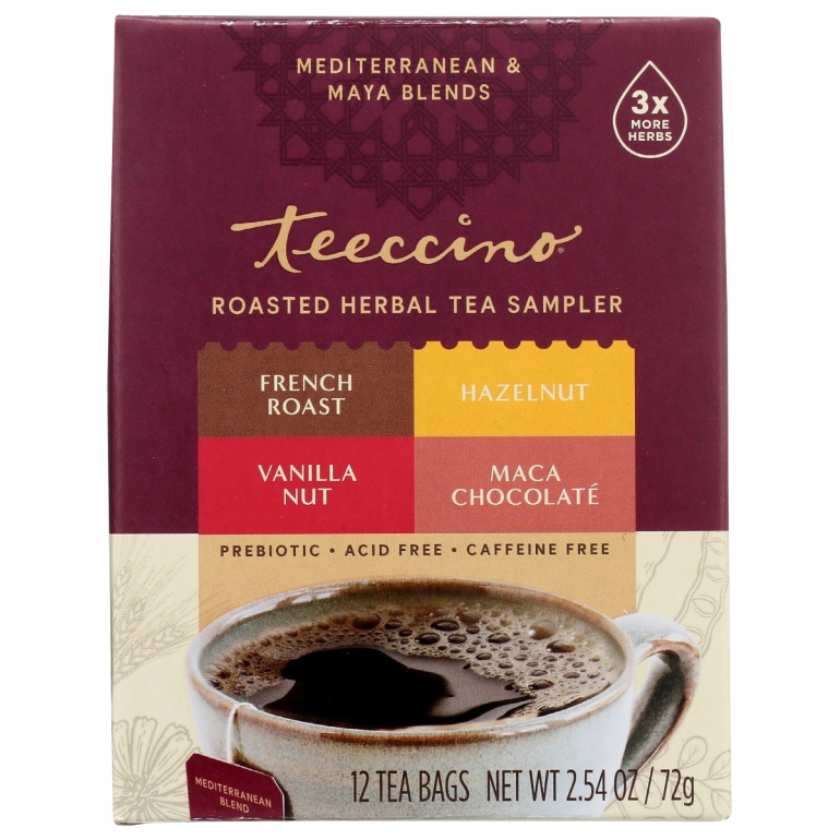 Roasted Herbal Tea Sampler, 12 bg