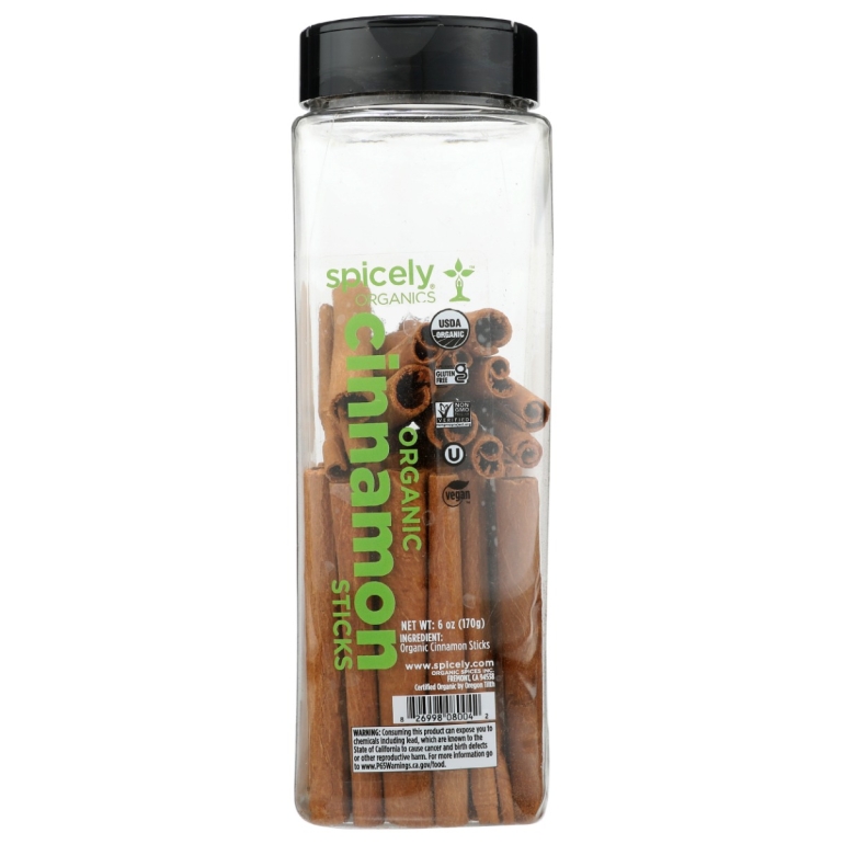 Organic Cinnamon Sticks, 6 oz