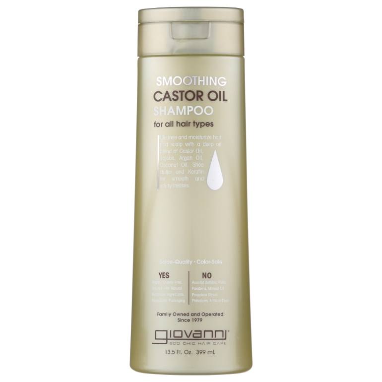 Smoothing Castor Oil Shampoo, 13.5 oz