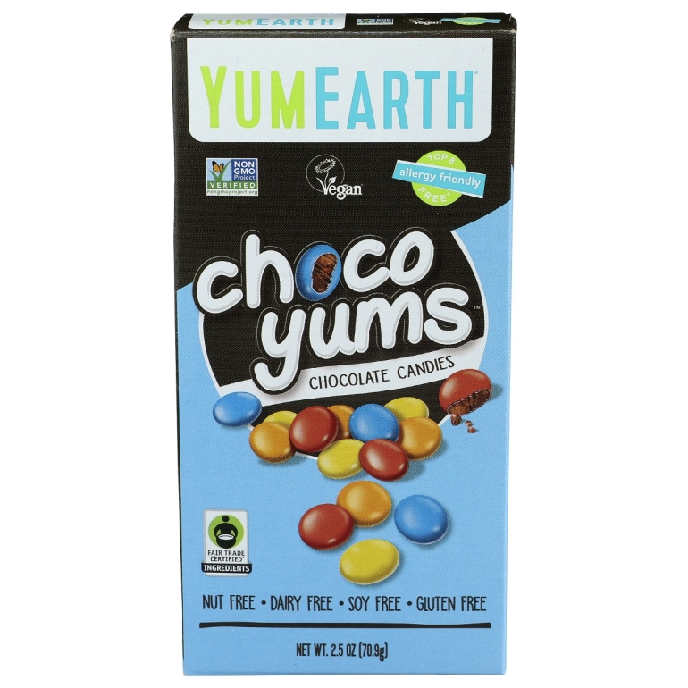 Choco Yums Chocolate Candies, 2.5 oz